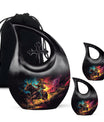 Cowboy Funeral Urn - Black Memorial Urn For Men and Women