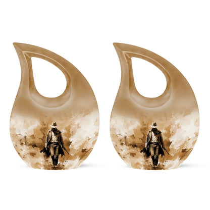 Cowboy Theme 3 Inch Keepsake Pack of 2