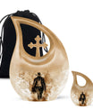 Cowboy Memorial Urn - Personalized Cremation Urn For Human Ashes