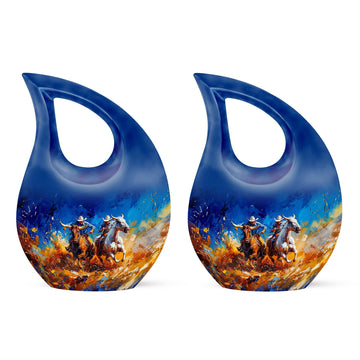 Small Urn Set of 2 -3