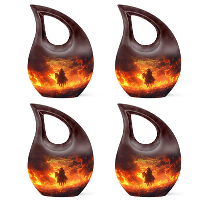 Cowboy Theme 3 Inch Keepsake Pack of 4