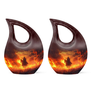 Small Urn Set of 2 -3