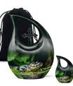 Alligator Burial Urn - Small Urns For Human Ashes For Adult