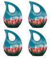 Tulip Theme 3 Inch Keepsake Pack of 4
