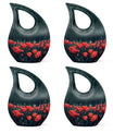 Tulip Theme 3 Inch Keepsake Pack of 4