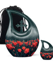 Tulip Theme Large Urn With 1 Keepsake Urn