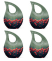 Tulip Theme 3 Inch Keepsake Pack of 4