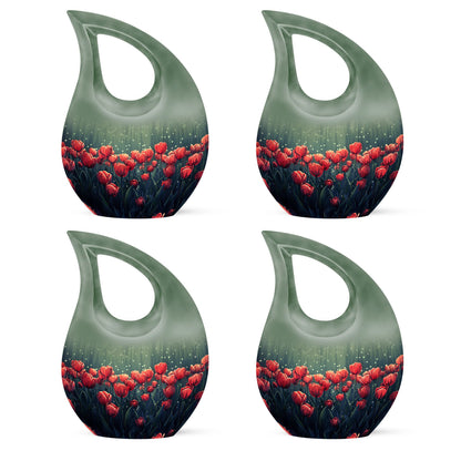Tulip Theme 3 Inch Keepsake Pack of 4