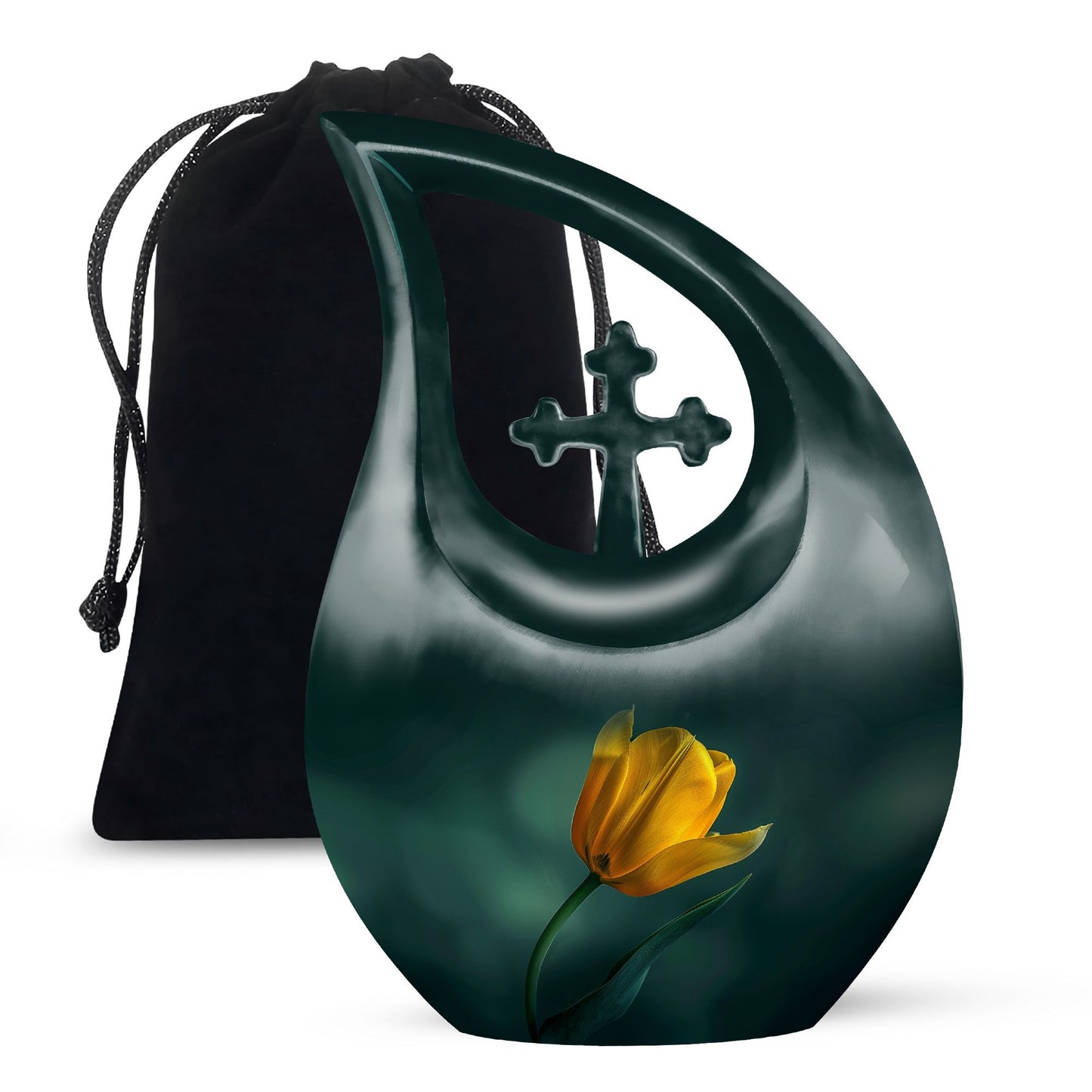Affordable 10-inch tulip urn