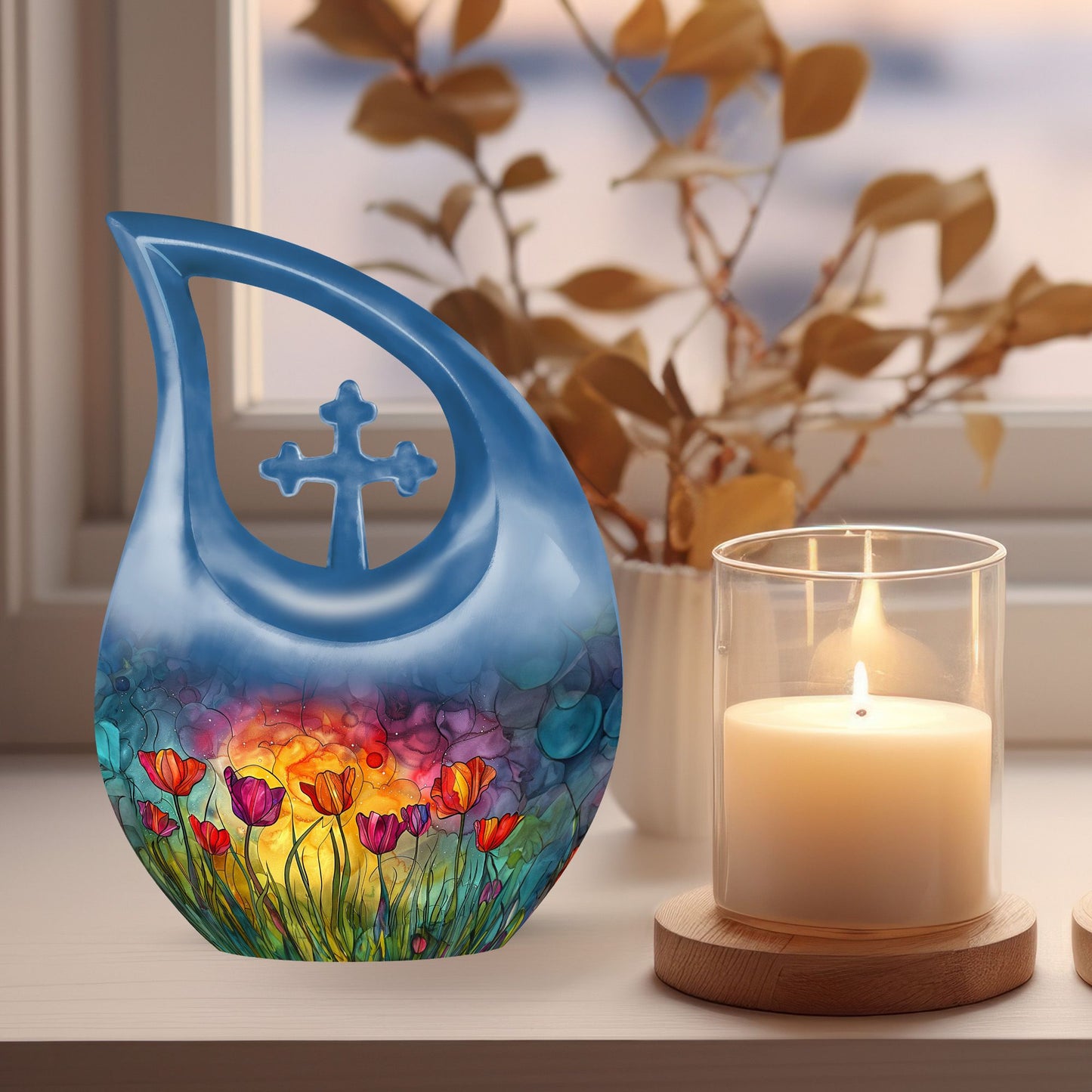 10-inch Tulip Urn