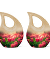 Tulip Theme 3 Inch Keepsake Pack of 2
