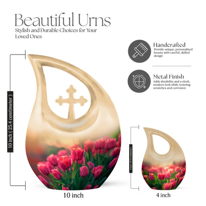 10inch Cheap Cremation Tulip Urn