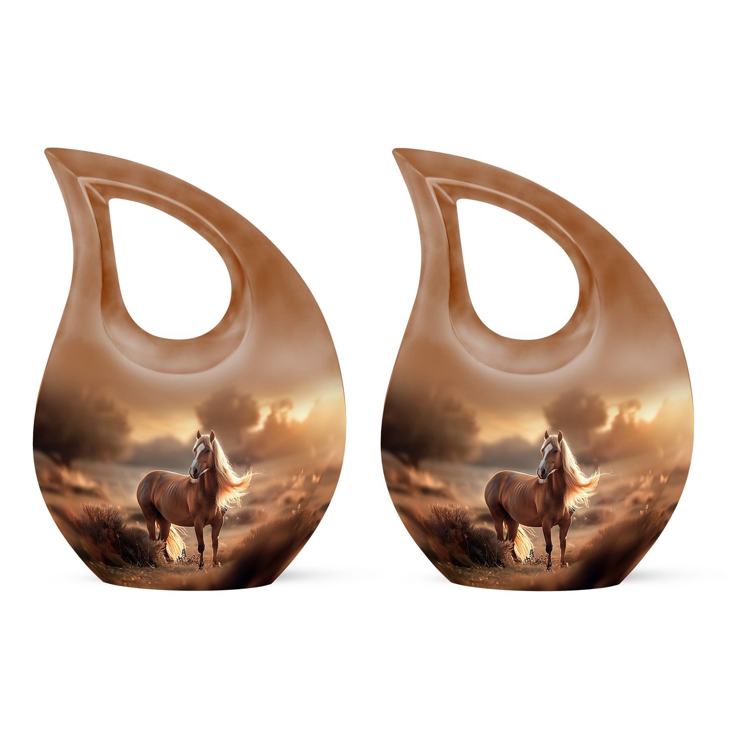 Horse Theme 3 Inch Keepsake Pack of 2