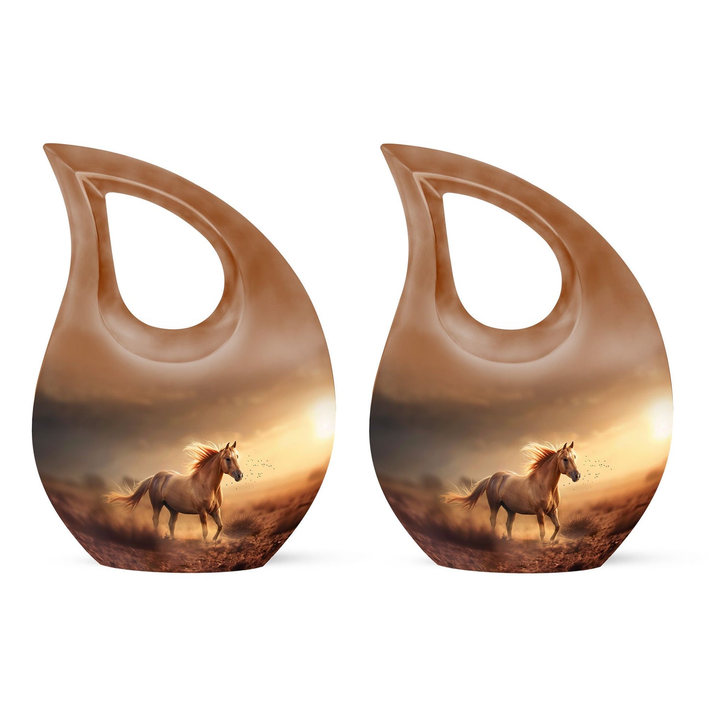 Horse Theme 3 Inch Keepsake Pack of 2