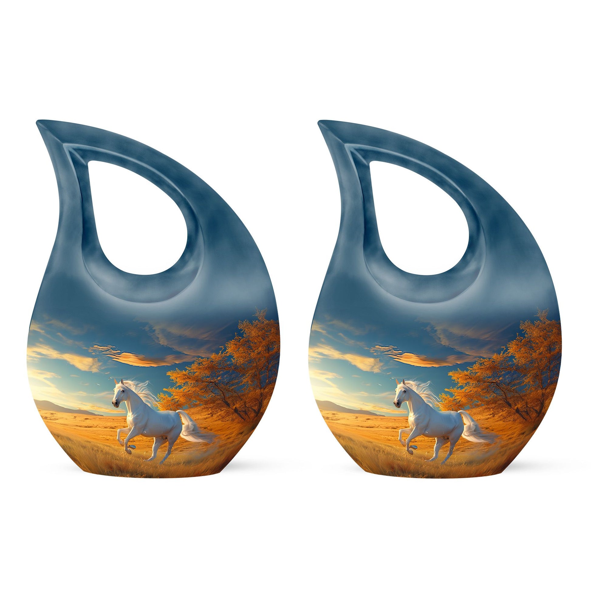 Horse Theme 3 Inch Keepsake Pack of 2