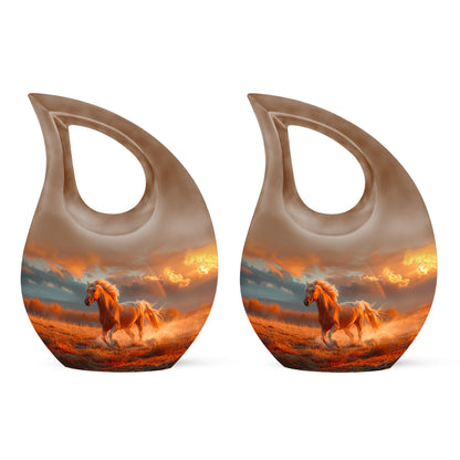 Horse Theme 3 Inch Keepsake Pack of 2