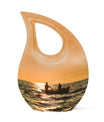 10 inch affordable fishing cremation urn
