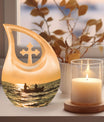 10 inch affordable fishing cremation urn