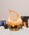 10 inch Cross Drop Fishing Urn