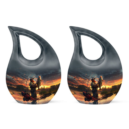 Fishing Theme 3 Inch Keepsake Pack of 2