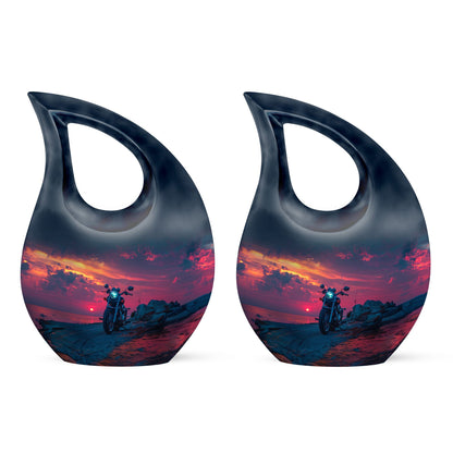 Motorcycle Theme 3 Inch Keepsake Pack of 2