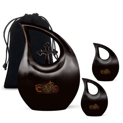 Personalized Religious Cremation Urn for Adult - 10-inch, 200 cu in - Yatskia