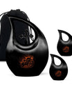 Motorcycle Cremation Urn - Black Large Funeral Urns For Mom and Dad