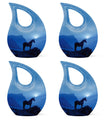 Horse Theme 3 Inch Keepsake Pack of 4