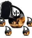Horse Human Memorial Urn - Adult Urns For Ashes For Male and Female