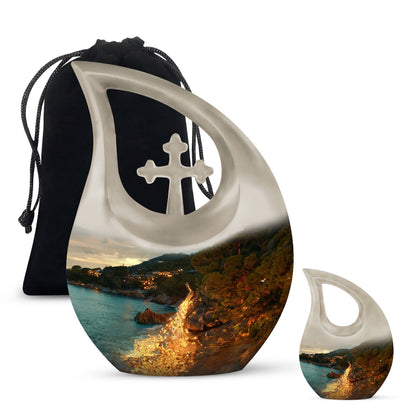 Personalized Bird Cremation Urn for Adult - 10-inch, 200 cu in - Yatskia