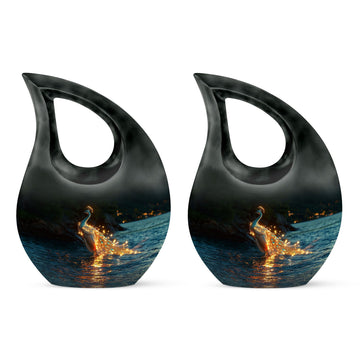 Small Urn Set of 2 -3