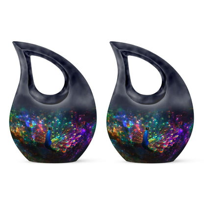 Peacock Theme 3 Inch Keepsake Pack of 2