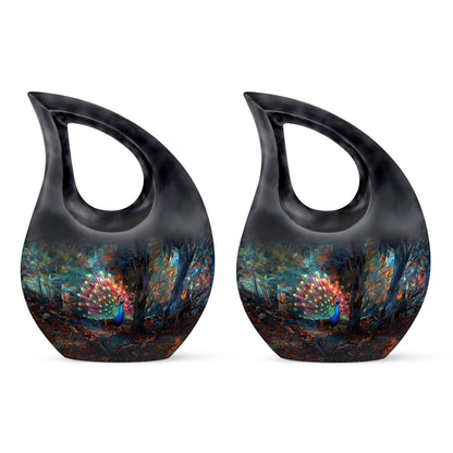 Peacock Theme 3 Inch Keepsake Pack of 2