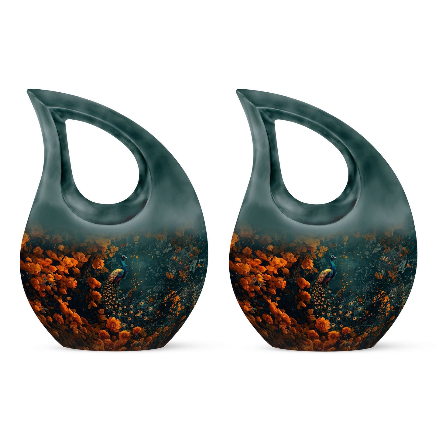Peacock Theme 3 Inch Keepsake Pack of 2