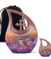 Sparrow Cremation Urn For Human Ashes - Memorial Urn for Mom and Dad