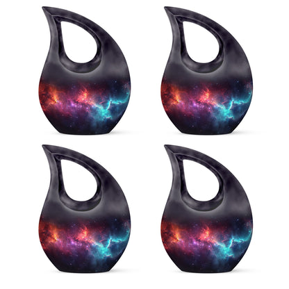 Nebula Galaxy Theme 3 Inch Keepsake Pack of 4