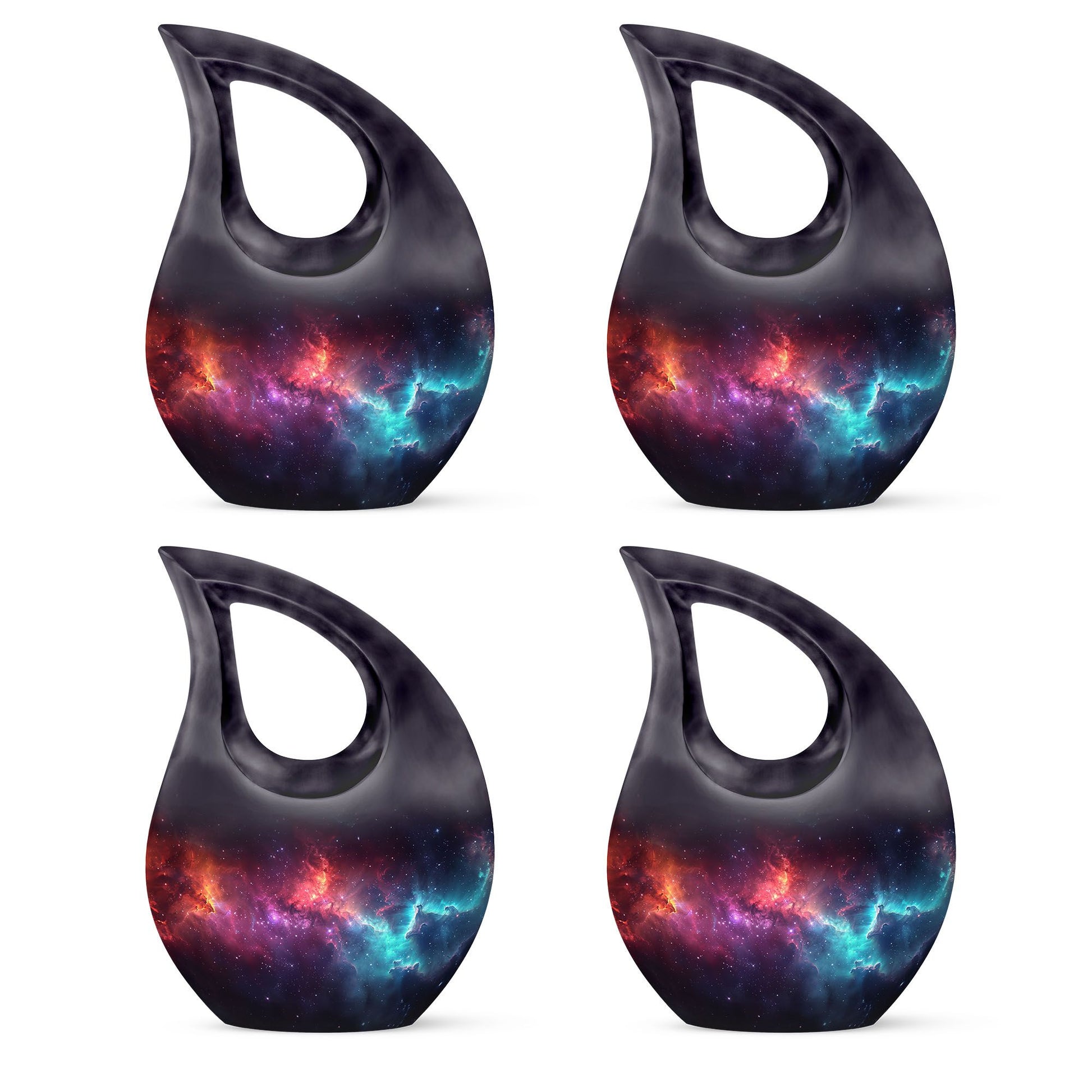 Nebula Galaxy Funeral Urn - Personalized Urn For Human Ashes For Adult
