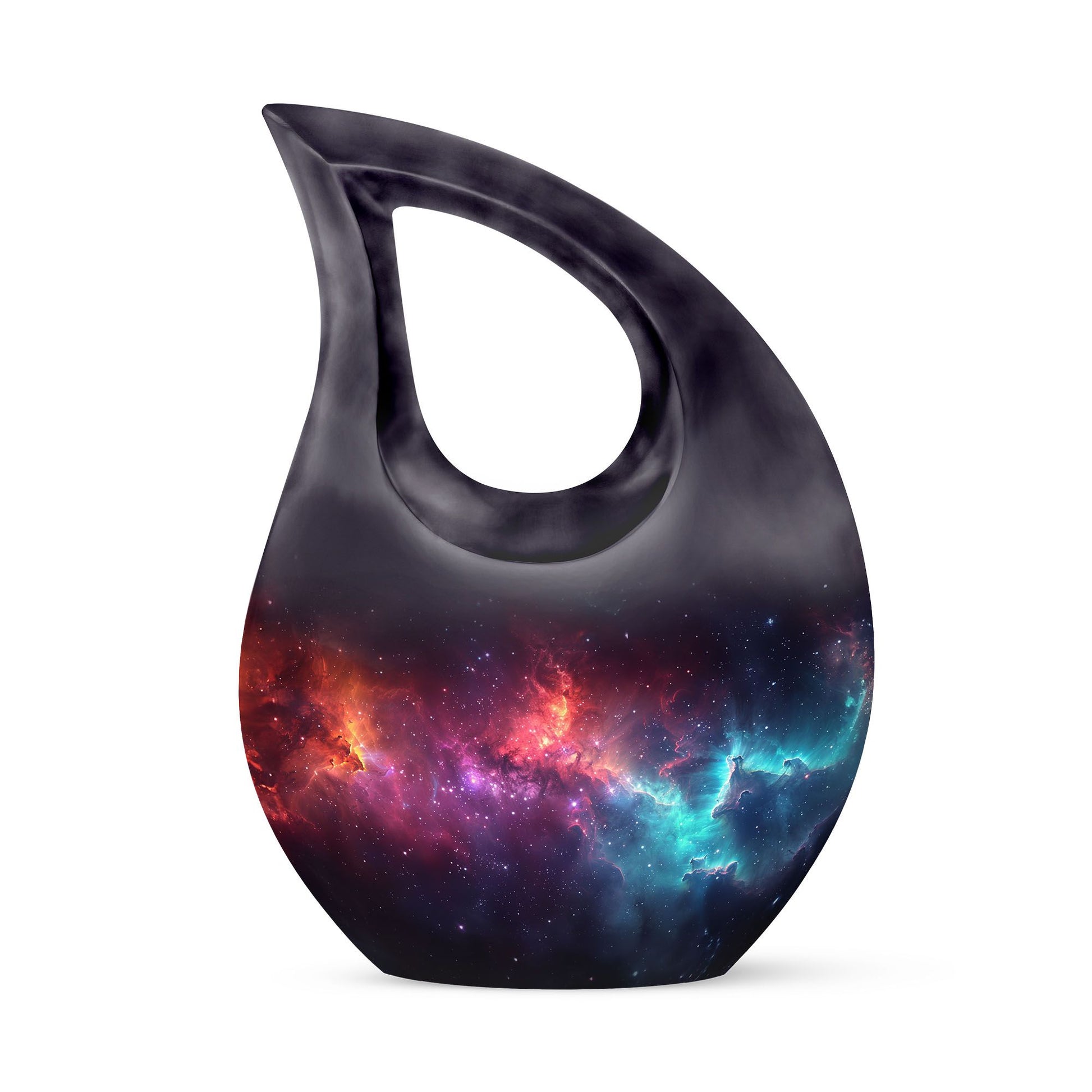 Nebula Galaxy Funeral Urn - Personalized Urn For Human Ashes For Adult