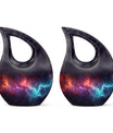 Nebula Galaxy Theme 3 Inch Keepsake Pack of 2