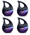 Nebula Galaxy Theme 3 Inch Keepsake Pack of 4