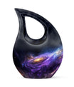 Nebula Galaxy Urn Memorial Urn - Handcrafted Human Cremation Urn