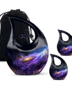 Nebula Galaxy Urn Memorial Urn - Handcrafted Human Cremation Urn