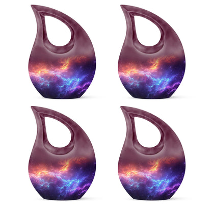 Nebula Galaxy Theme 3 Inch Keepsake Pack of 4