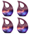 Nebula Galaxy Funeral Urn - Handcrafted Human Memorial Urn For Men & Women
