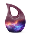 Nebula Galaxy Funeral Urn - Handcrafted Human Memorial Urn For Men & Women