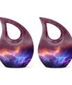 Nebula Galaxy Theme 3 Inch Keepsake Pack of 2