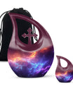Nebula Galaxy Funeral Urn - Handcrafted Human Memorial Urn For Men & Women