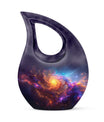 Nebula Galaxy Funeral Urn  - Keepsake Cremation Urn For Human Ashes