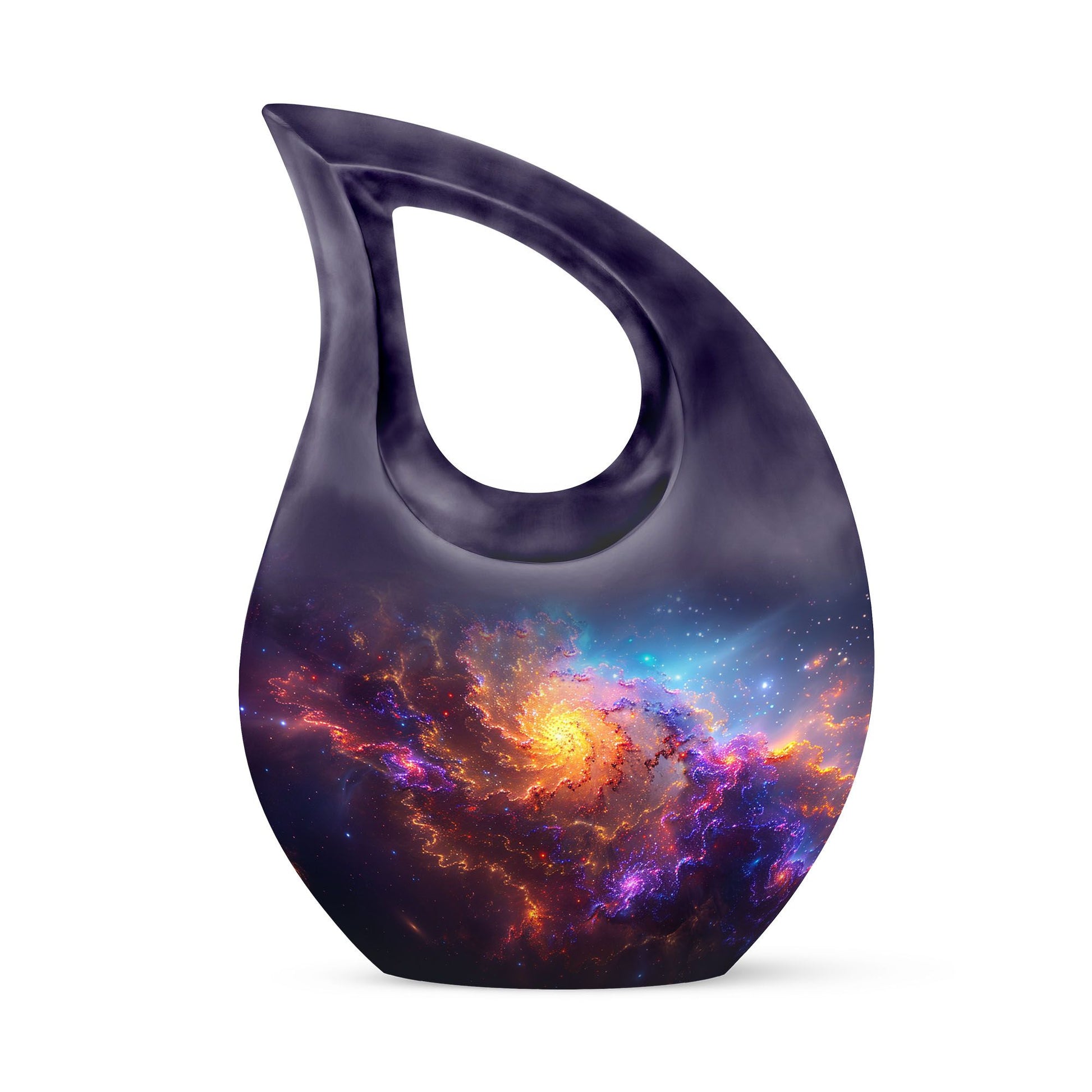 Nebula Galaxy Funeral Urn  - Keepsake Cremation Urn For Human Ashes