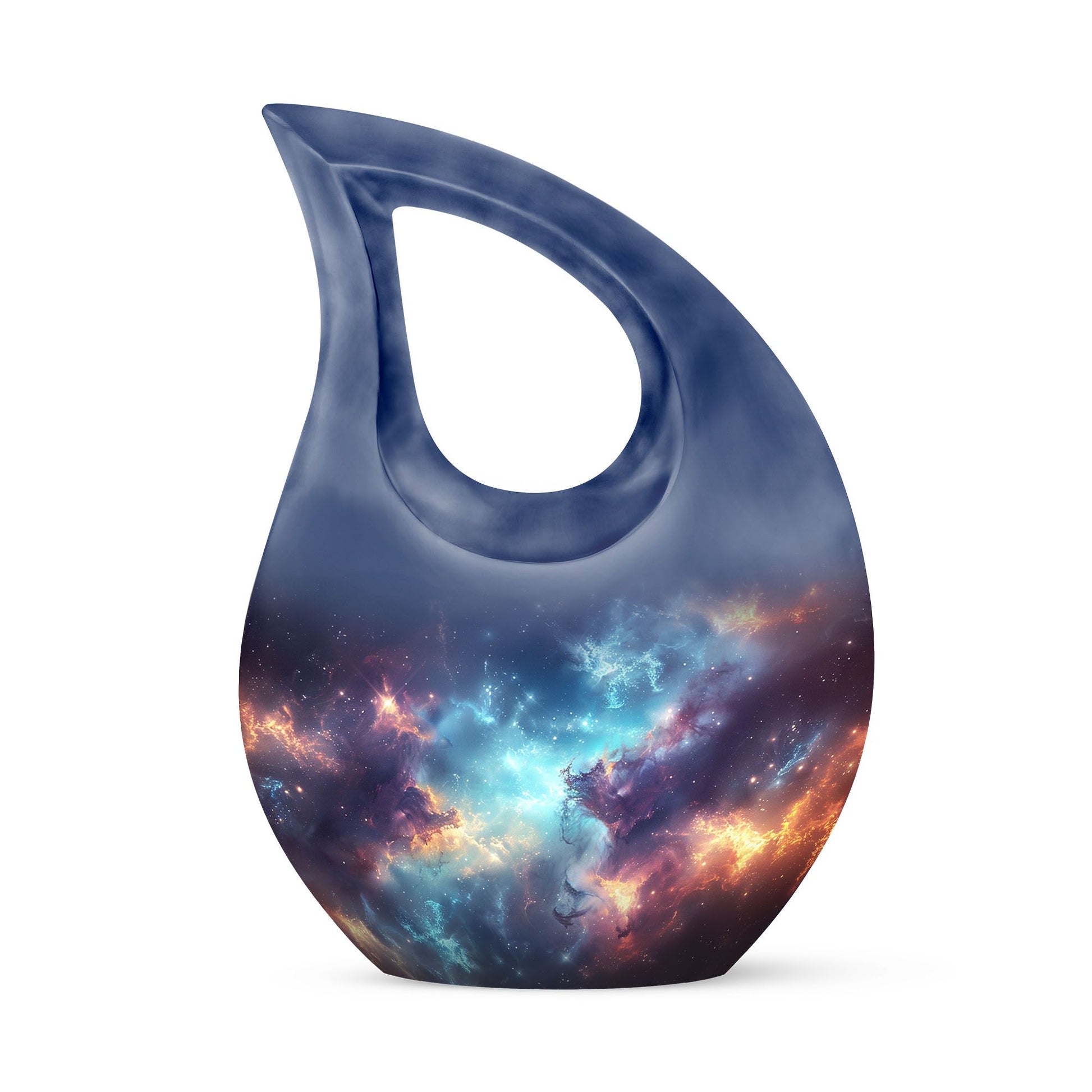 Nebula Galaxy Burial Urn - Funeral Urns For Human Ashes Adult
